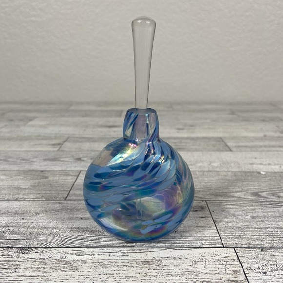 Other - Nuance New Orleans Studio Art Glass Perfume Bottle Opalescent Stopper 1990s